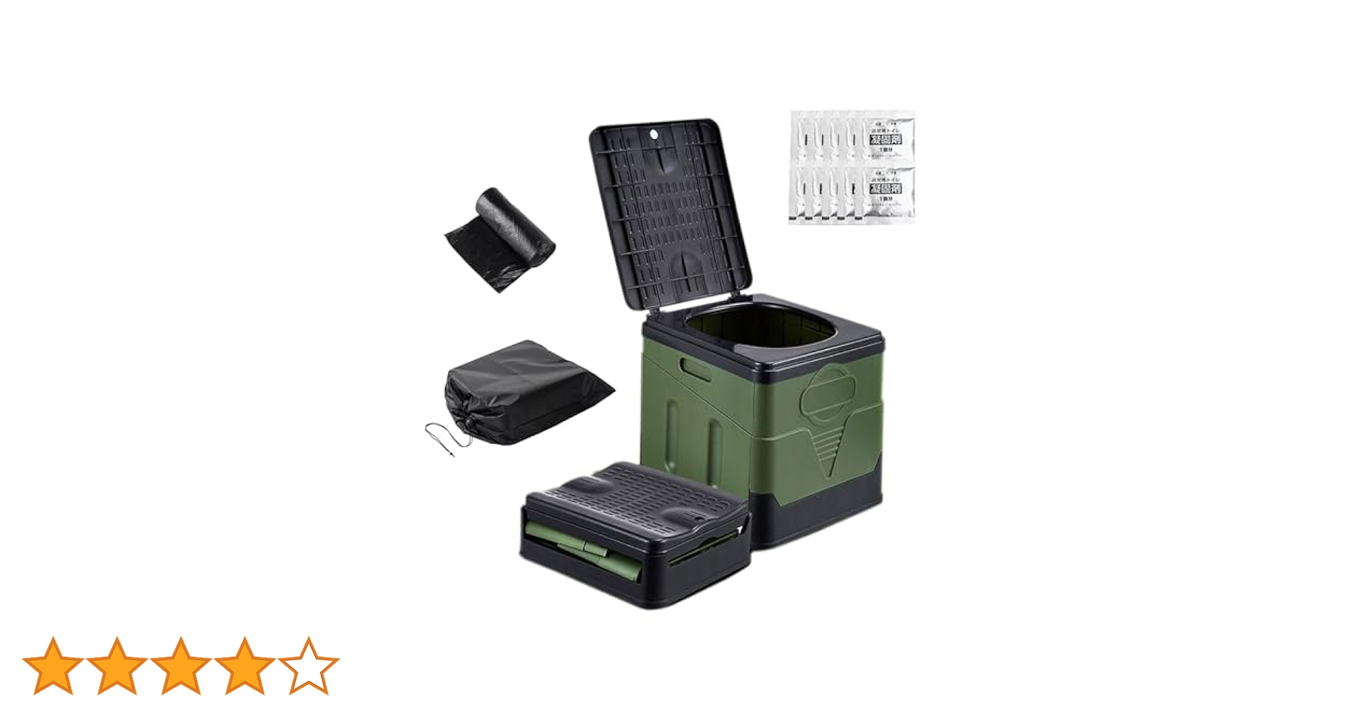 Amazon.co.jp: 携帯トイレ 簡易トイレセット キャンプ トイレ